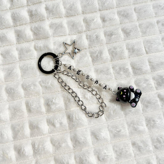 kpop aespa keychain