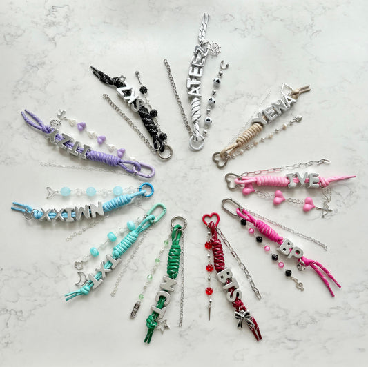 kpop chunky nmixx keychain