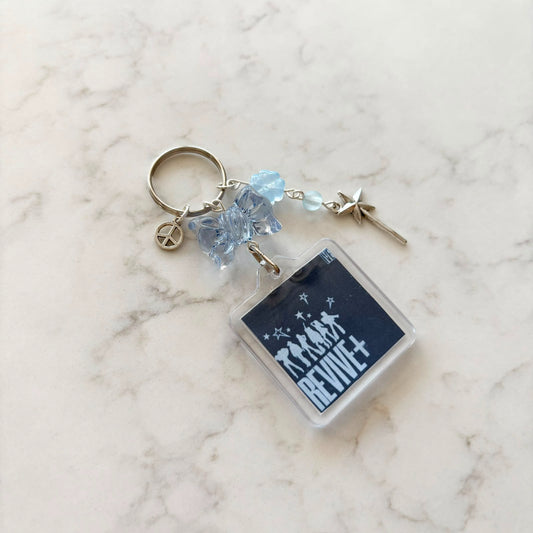 kpop ive interactive album keychain