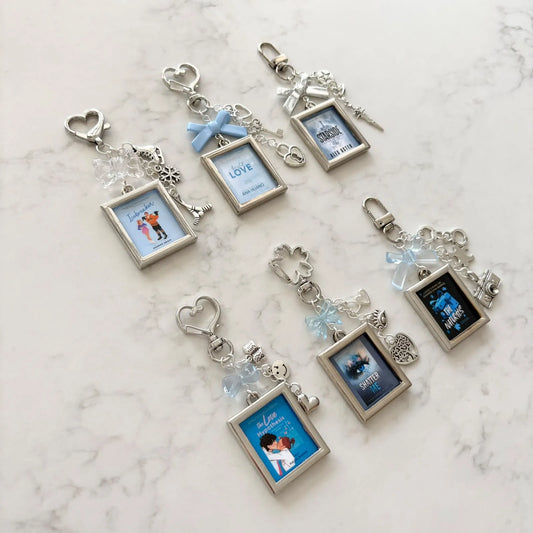 mini book keychains