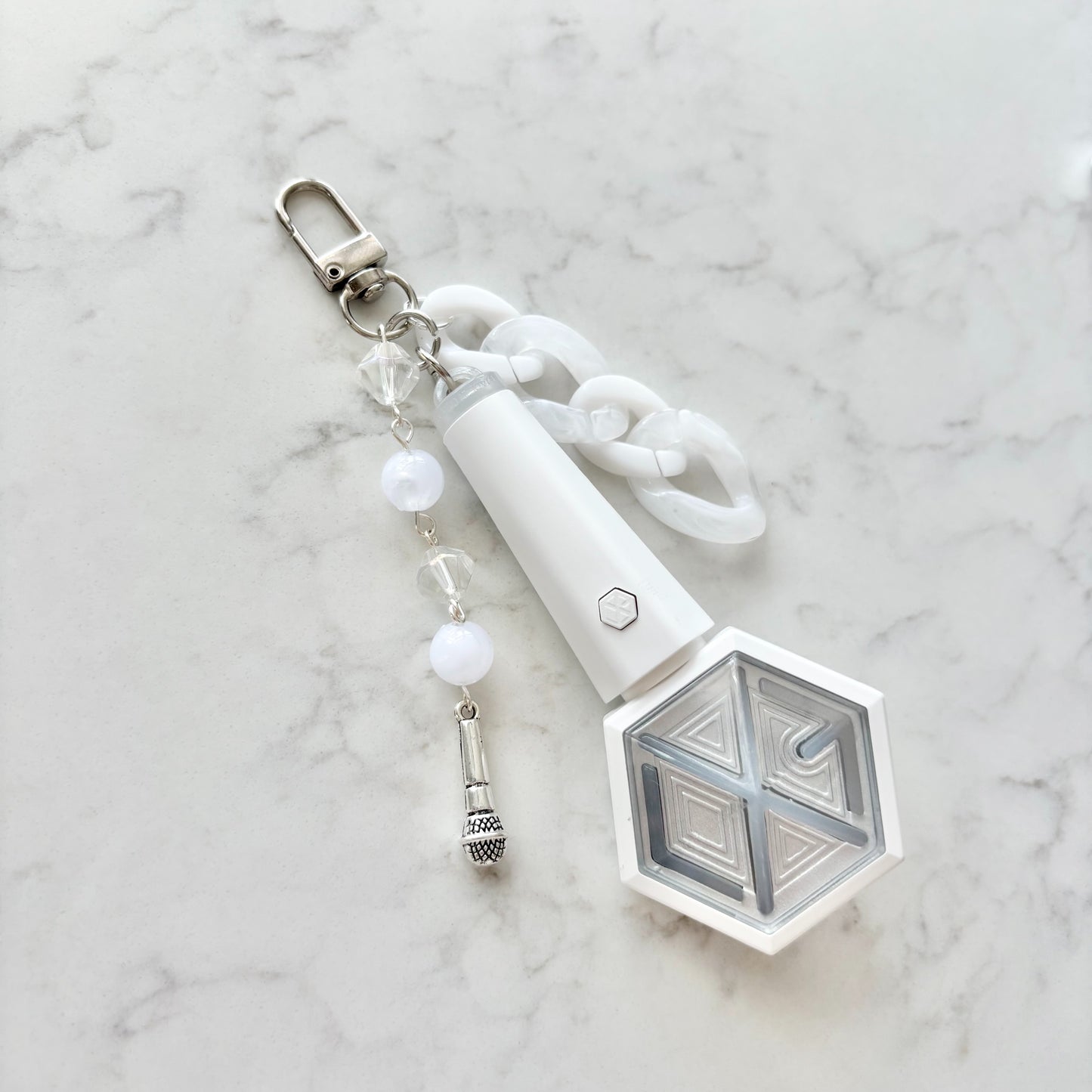 kpop exo lightstick keychain