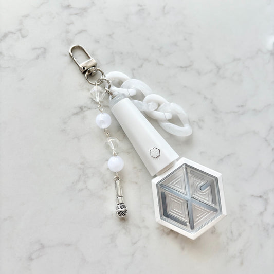 kpop exo lightstick keychain