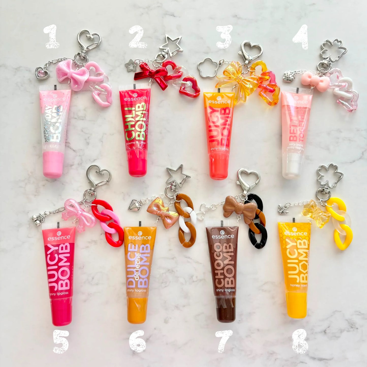 lip gloss keychains