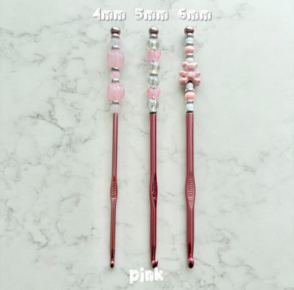 beaded crochet hooks