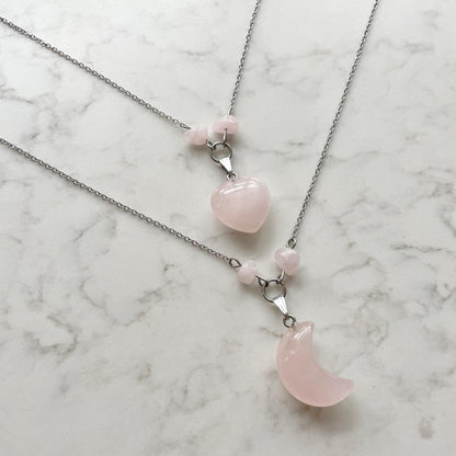 stainless steel gemstone necklaces