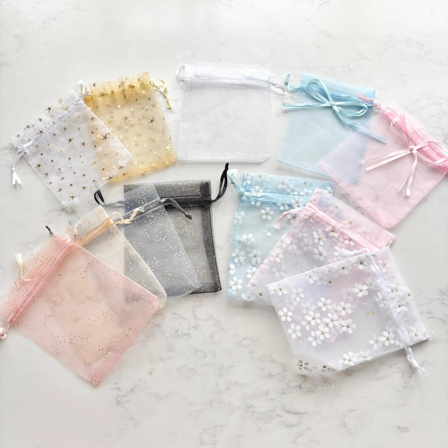 organza gift bags