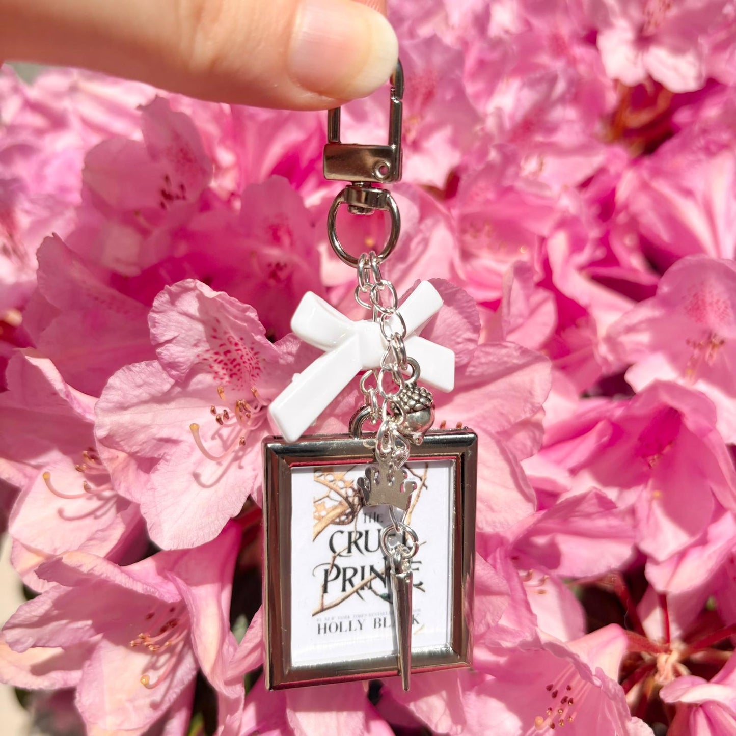 mini book keychains