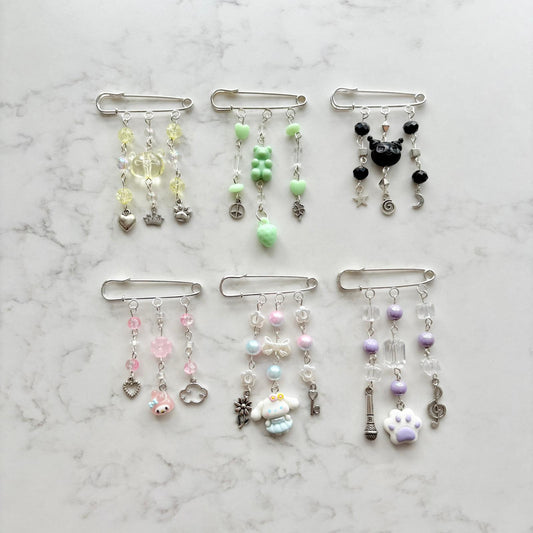 cute pin charms