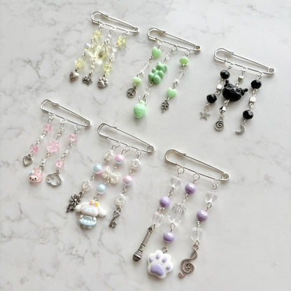 cute pin charms