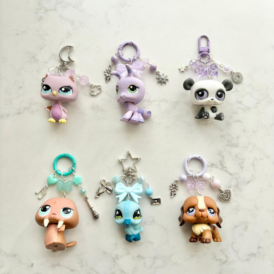 keychains with second hand LPS