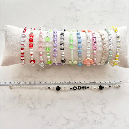 kpop idol/group beaded bracelet