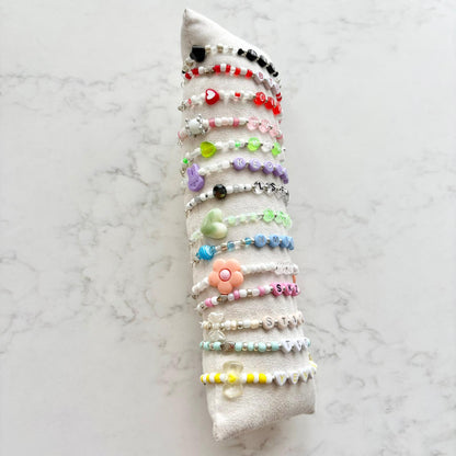 kpop idol/group beaded bracelet