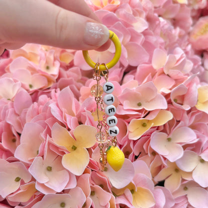 kpop ateez keychain