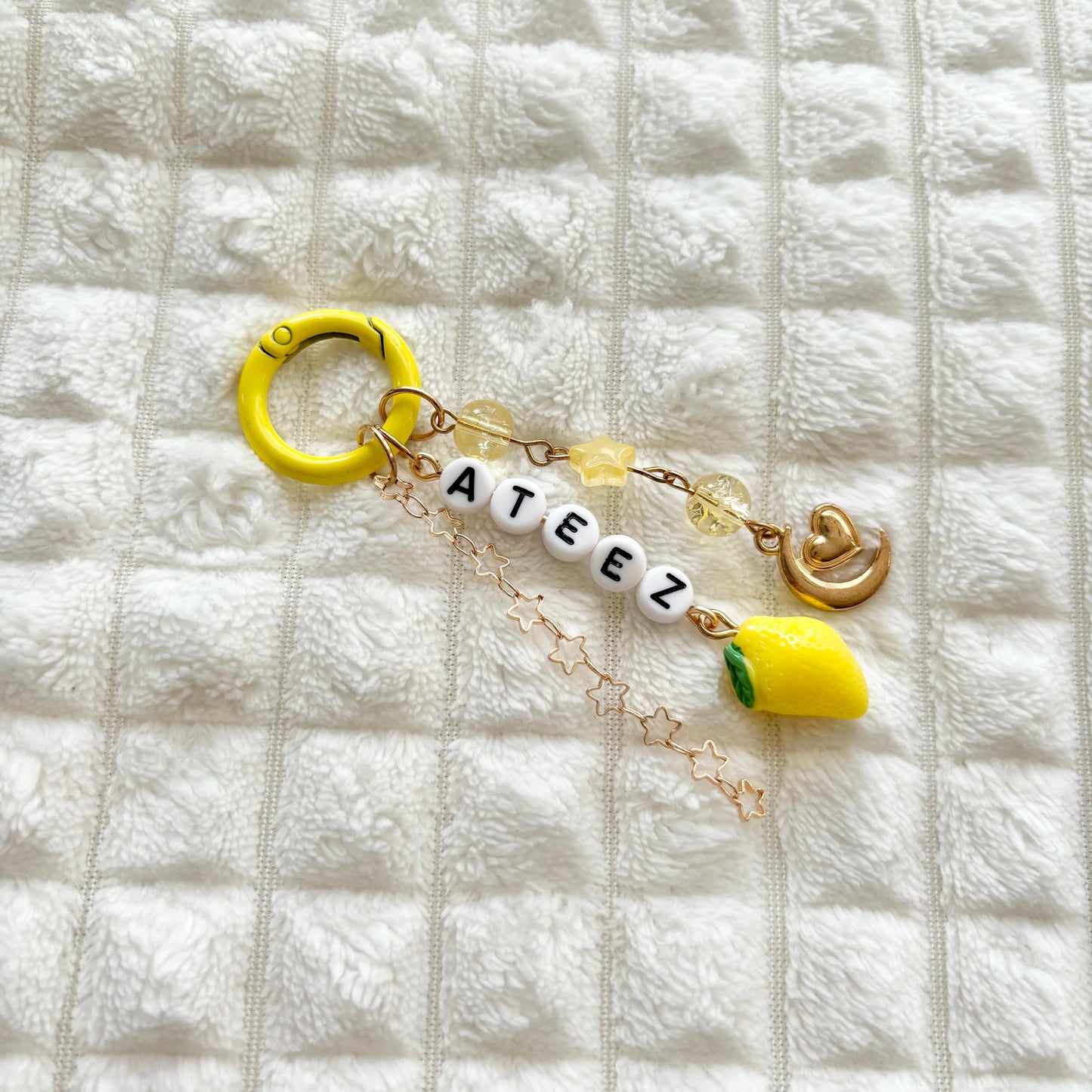 kpop ateez keychain