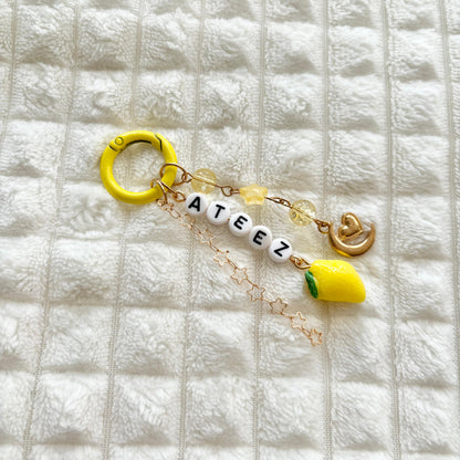 kpop ateez keychain