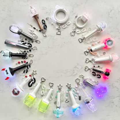 kpop stray kids lightstick keychain