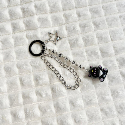 kpop aespa keychain