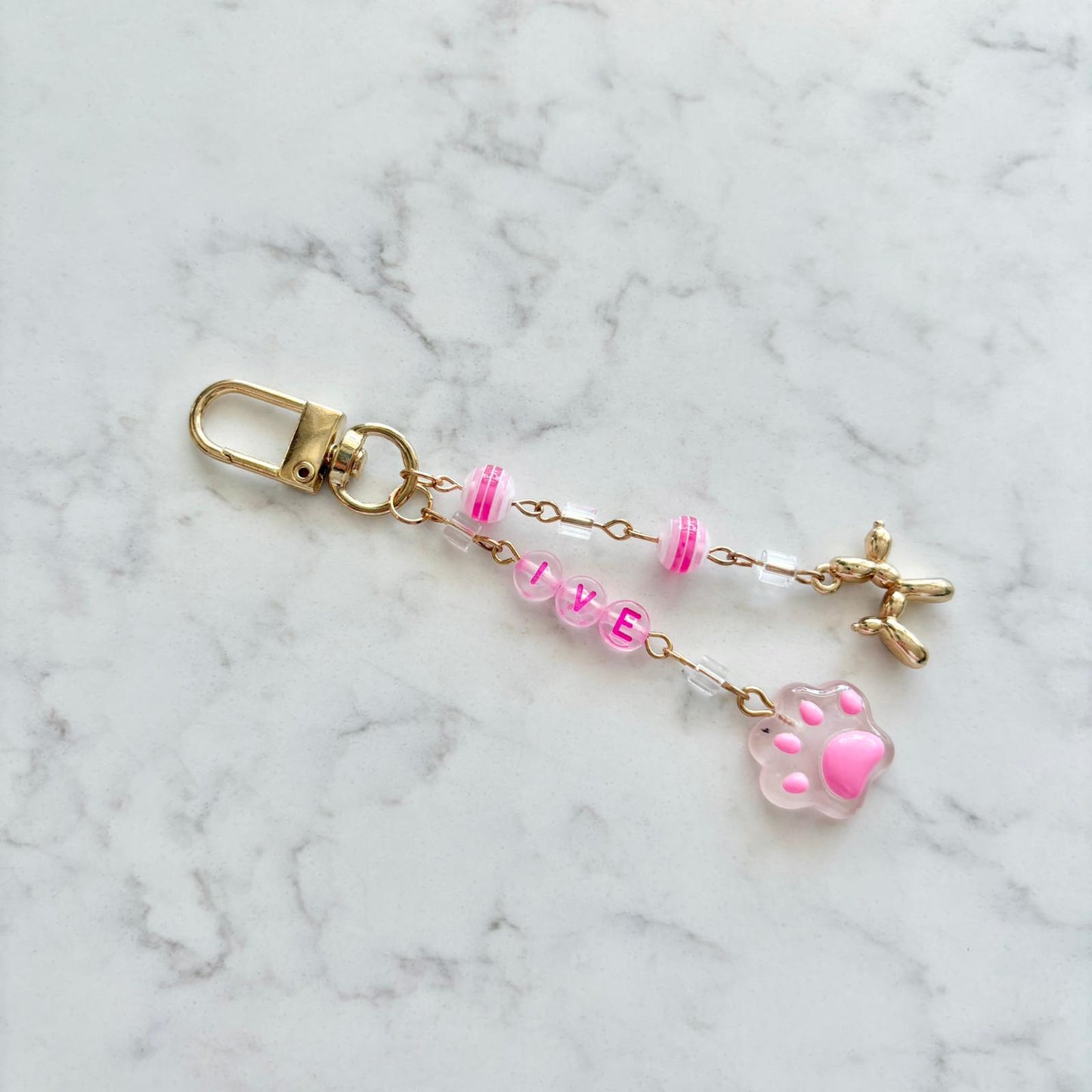 kpop ive keychain