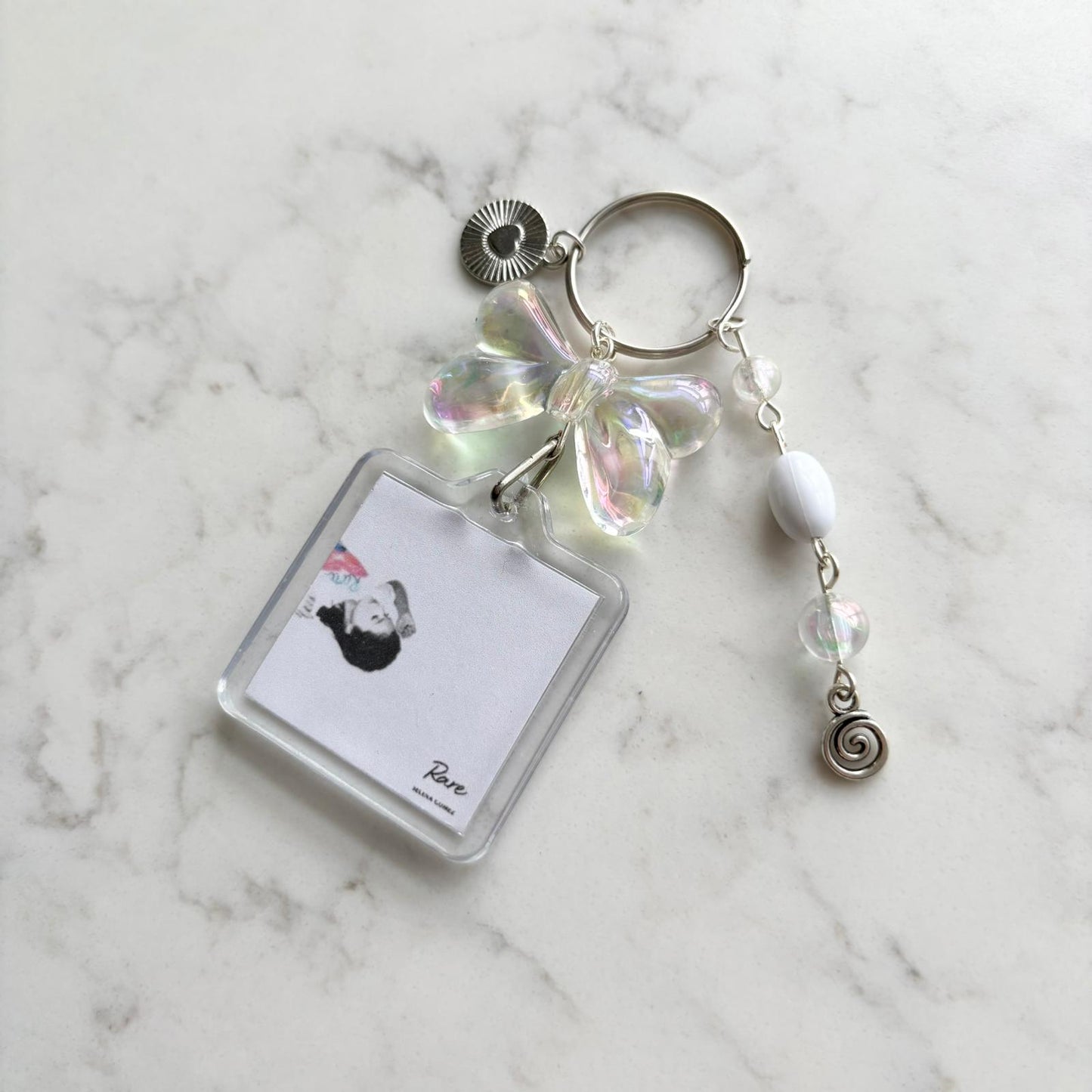 selena gomez interactive album keychain