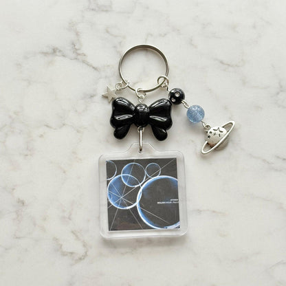 kpop ateez interactive album keychain