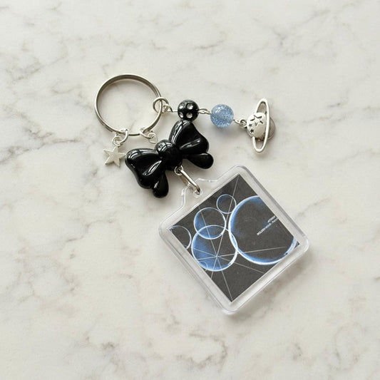 kpop ateez interactive album keychain