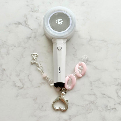 kpop twice lightstick keychain