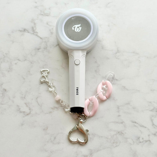 kpop twice lightstick keychain