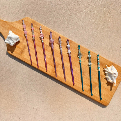 beaded crochet hooks