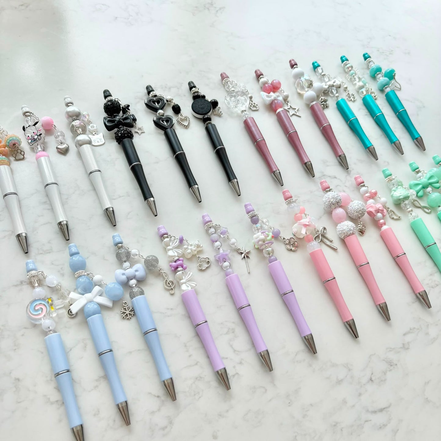 beaded pens