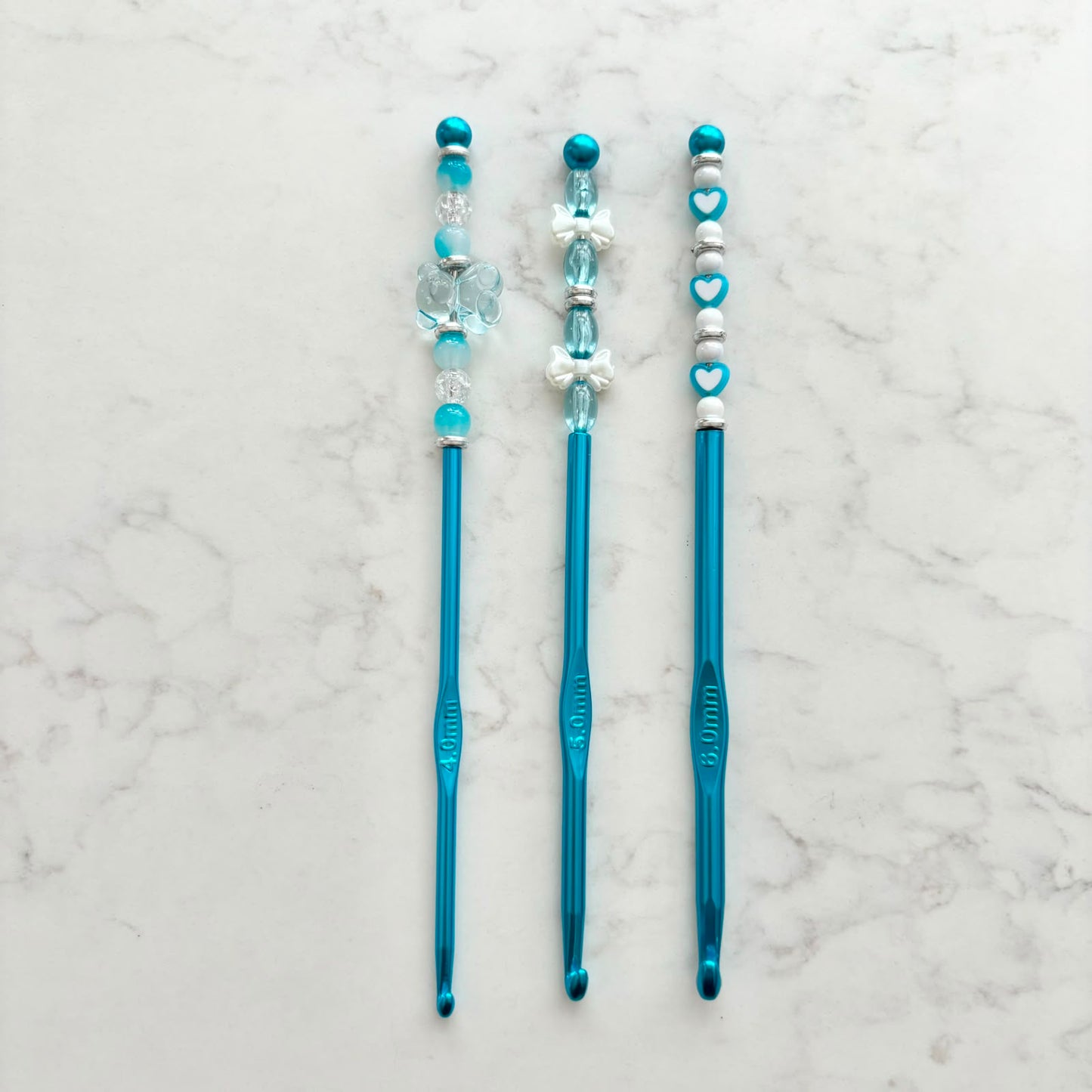 beaded crochet hooks