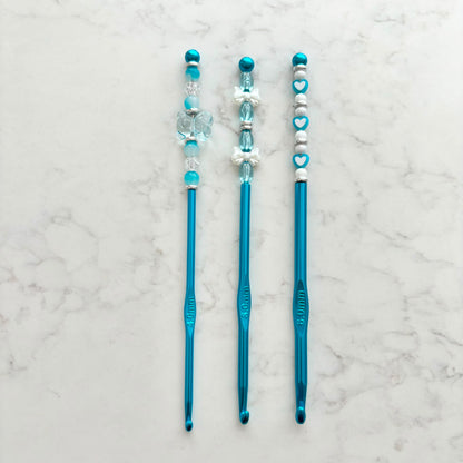 beaded crochet hooks