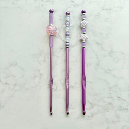 beaded crochet hooks