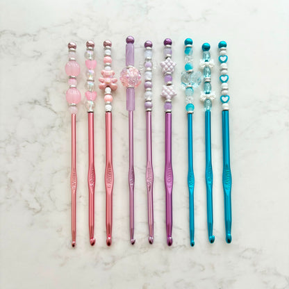 beaded crochet hooks