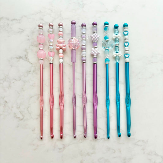 beaded crochet hooks