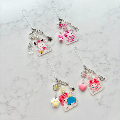 sanrio 2d keychains