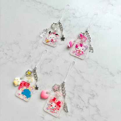 sanrio 2d keychains