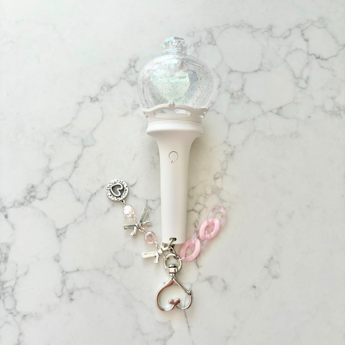 kpop ive ver 2 lightstick keychain
