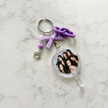 katseye mini picket keychain
