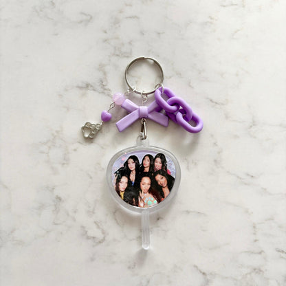 katseye mini picket keychain