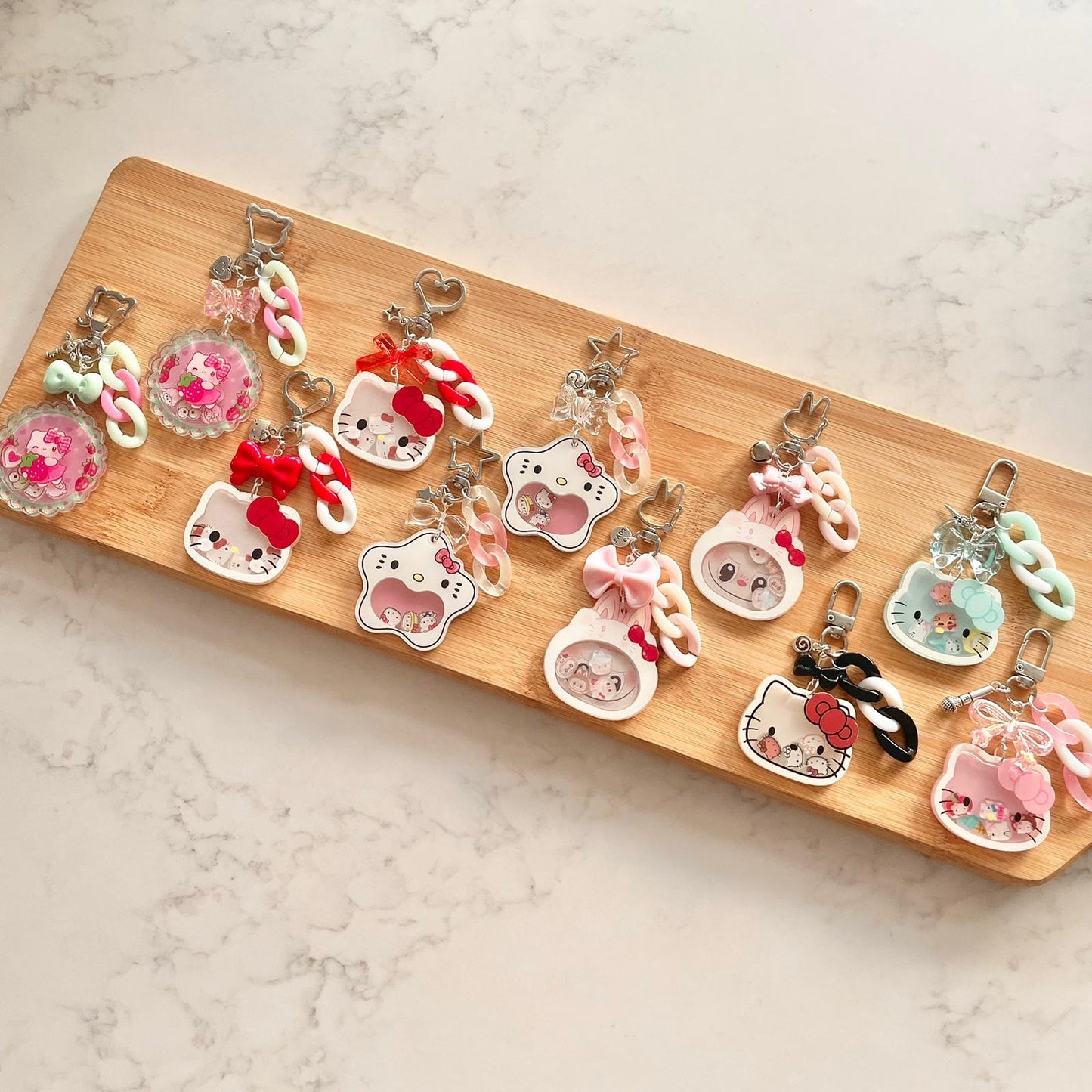 shaker keychains