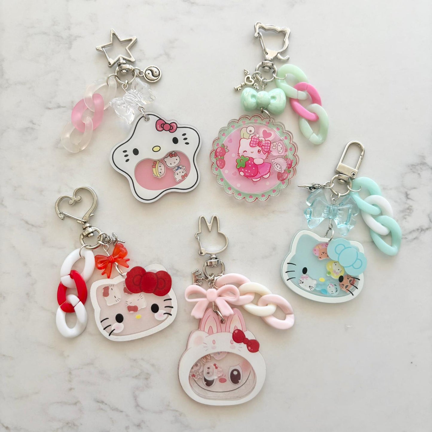 shaker keychains