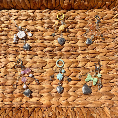 cute locket keychains