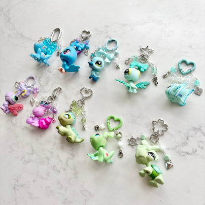 keychains with second hand LPS