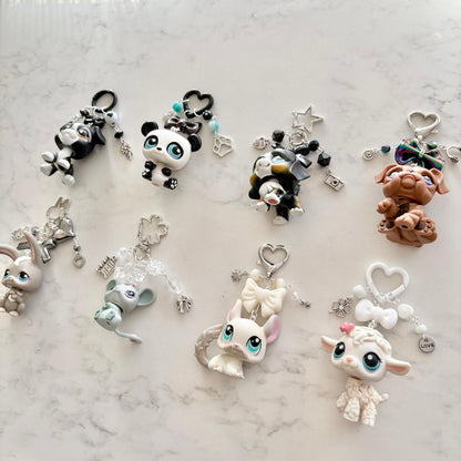 keychains with second hand LPS
