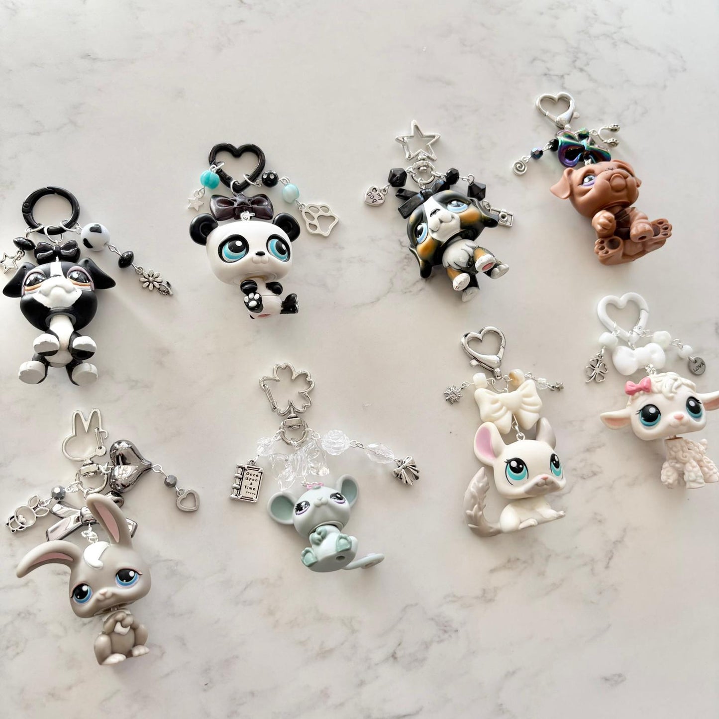 keychains with second hand LPS