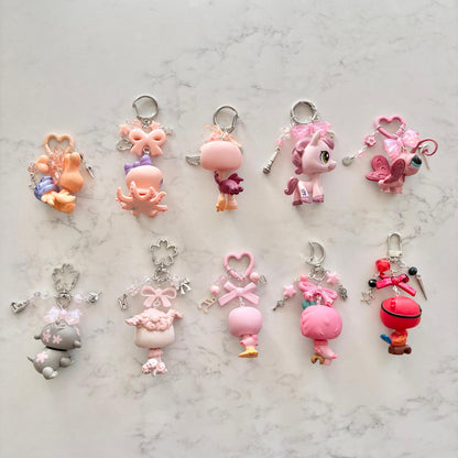 keychains with second hand LPS