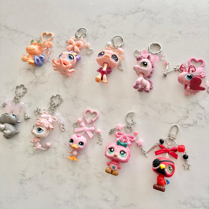 keychains with second hand LPS