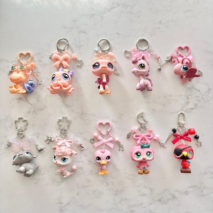 keychains with second hand LPS