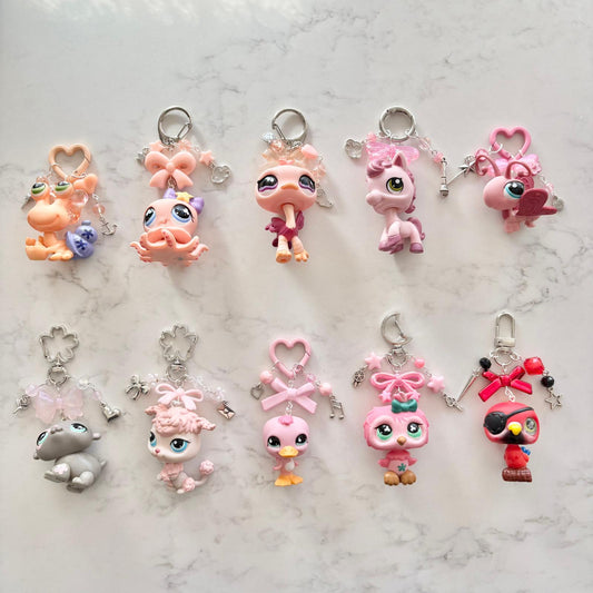 keychains with second hand LPS
