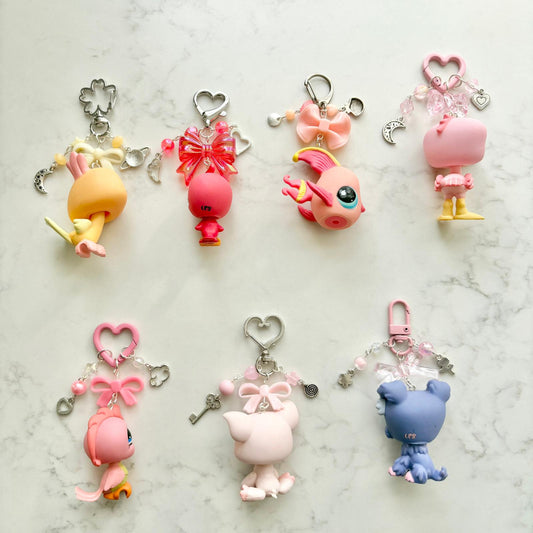 keychains with second hand LPS